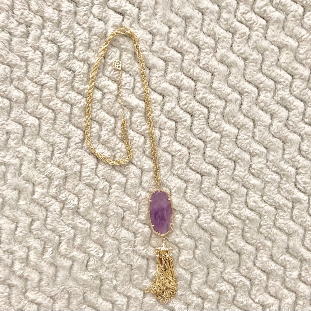 Rayne Necklace in Amethyst